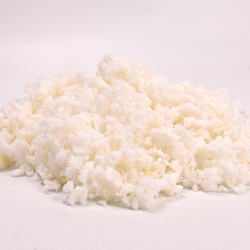 White polyurethane crushed foam